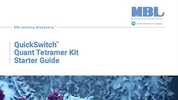 Brochure: QuickSwitch™ Quant Tetramer Kit Starter Guide